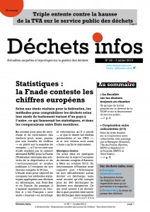 Déchets Infos n° 26 — 3 juillet 2013