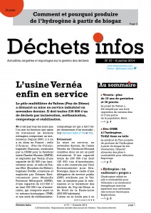 Déchets Infos n° 37 — 8 janvier 2014