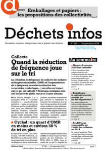 Déchets Infos n° 281 — 18 septembre 2024